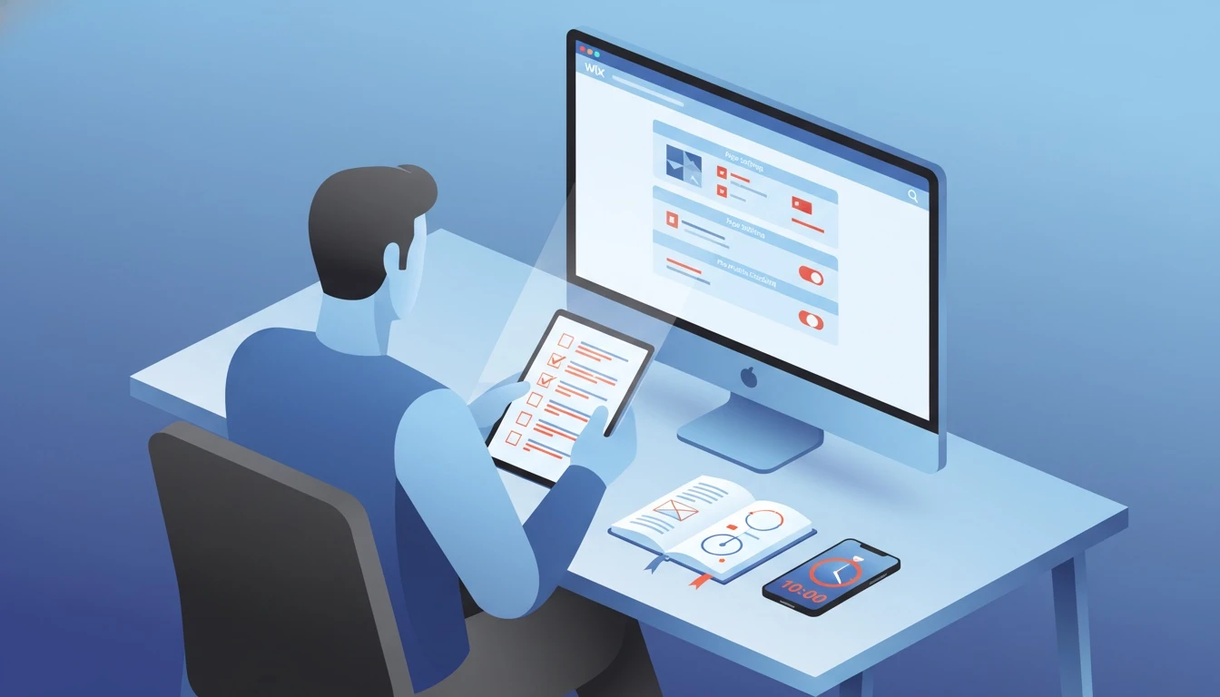 Wix Editor SEO checklist before you publish